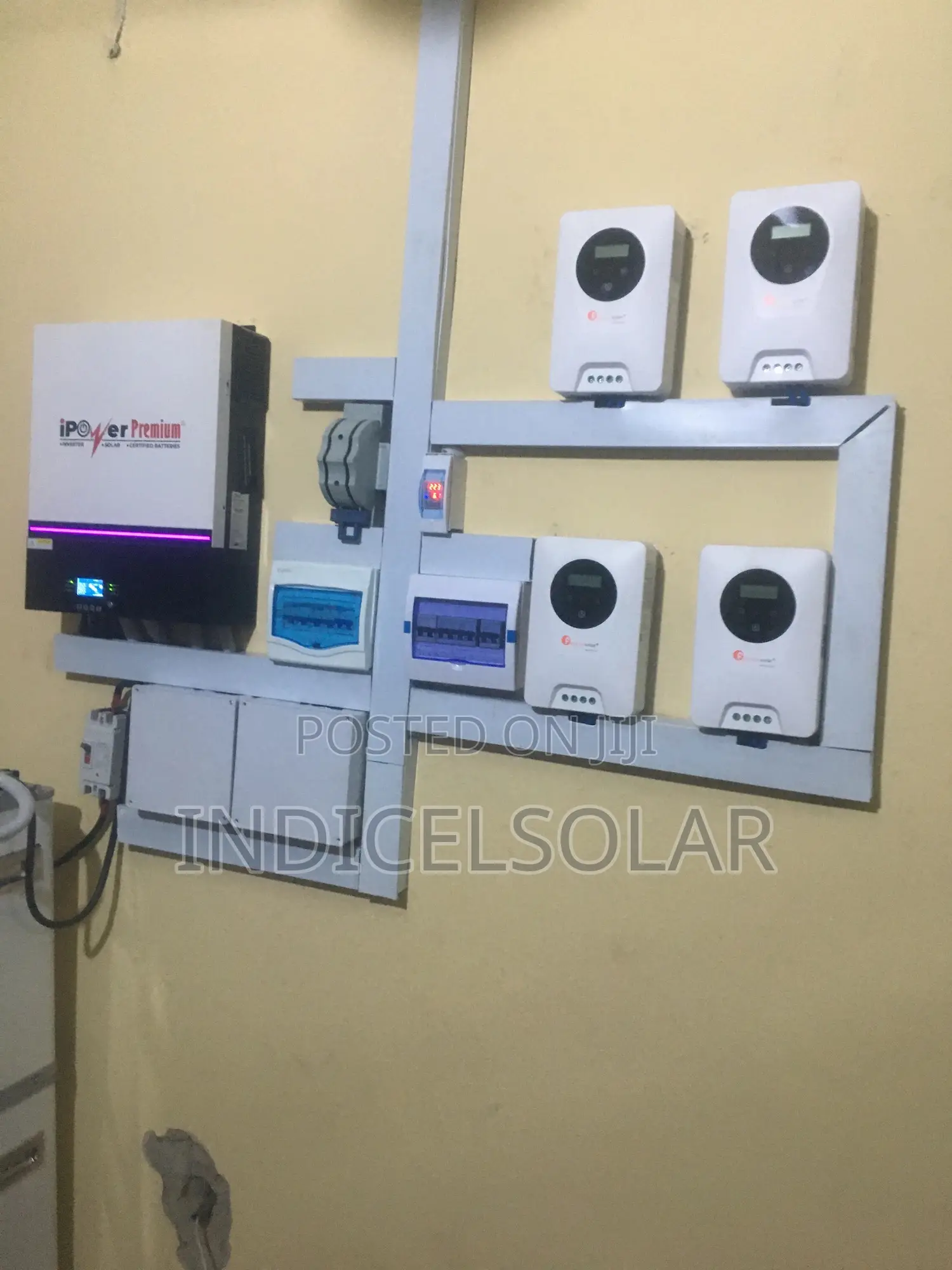 High Efficiency 10kva Solar Installation System With Lithium Ion