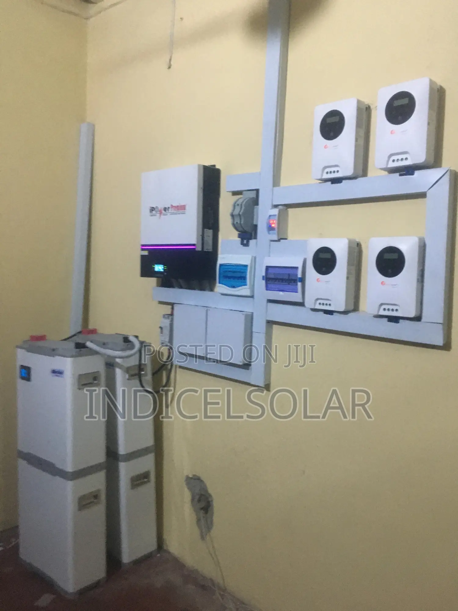 High Efficiency 10kva Solar Installation System With Lithium Ion