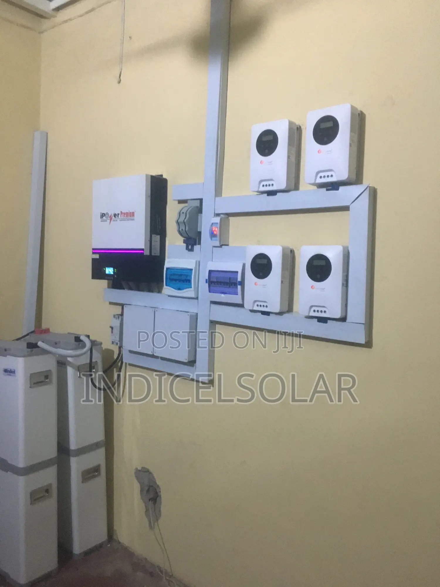 High Efficiency 10kva Solar Installation System With Lithium Ion