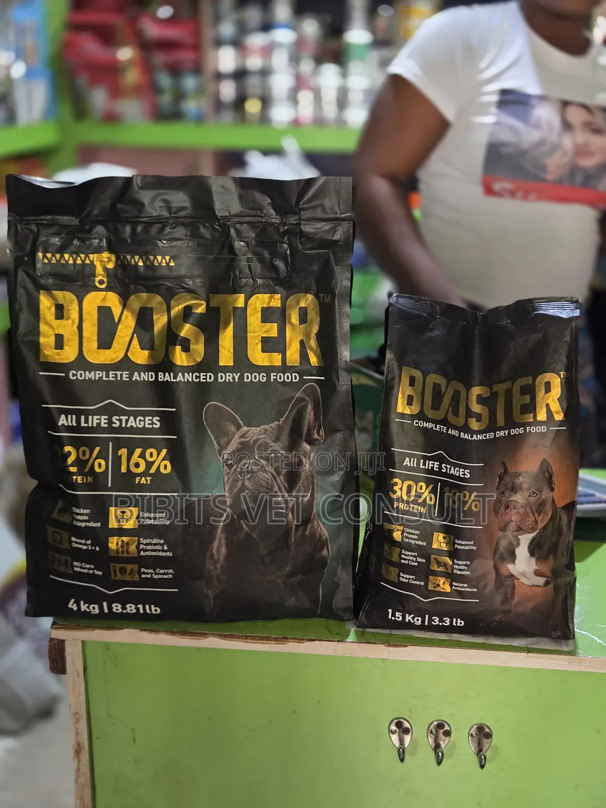 Booster Dog Crunchy Food for Small Breeds 1.5kg/4kg All Life Stages