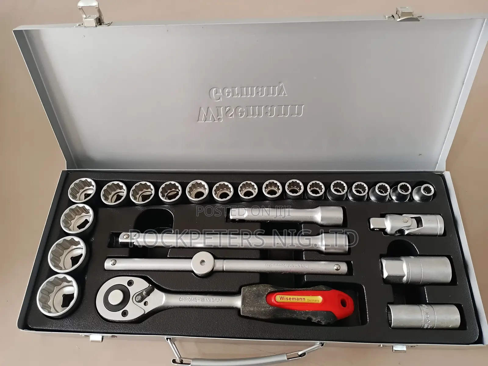 Wisemann 1⁄2" Drive Socket Set 25pc(34025mm)