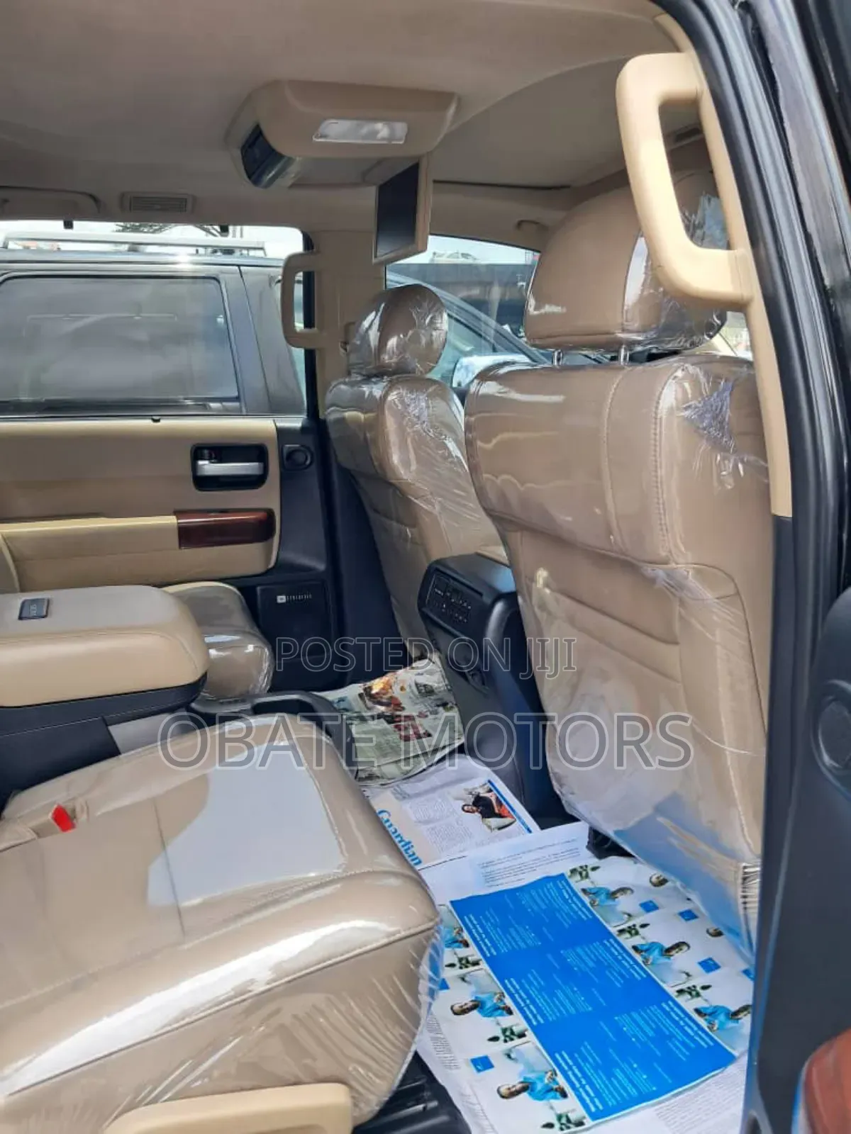 Toyota Sequoia Platinum 4x4 2018 Black