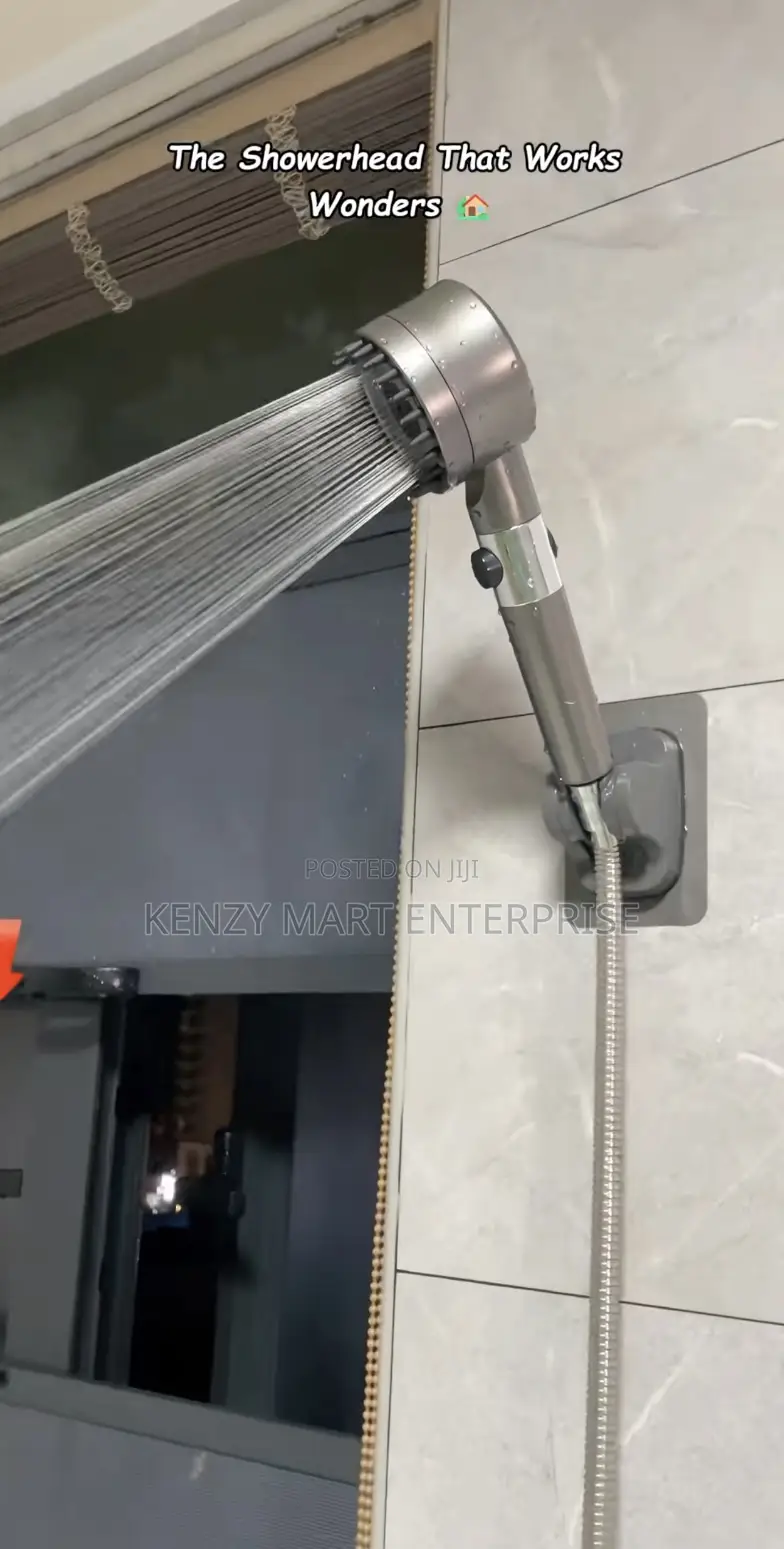 High Pressure Filtered Shower Head for Apartment Bathroom