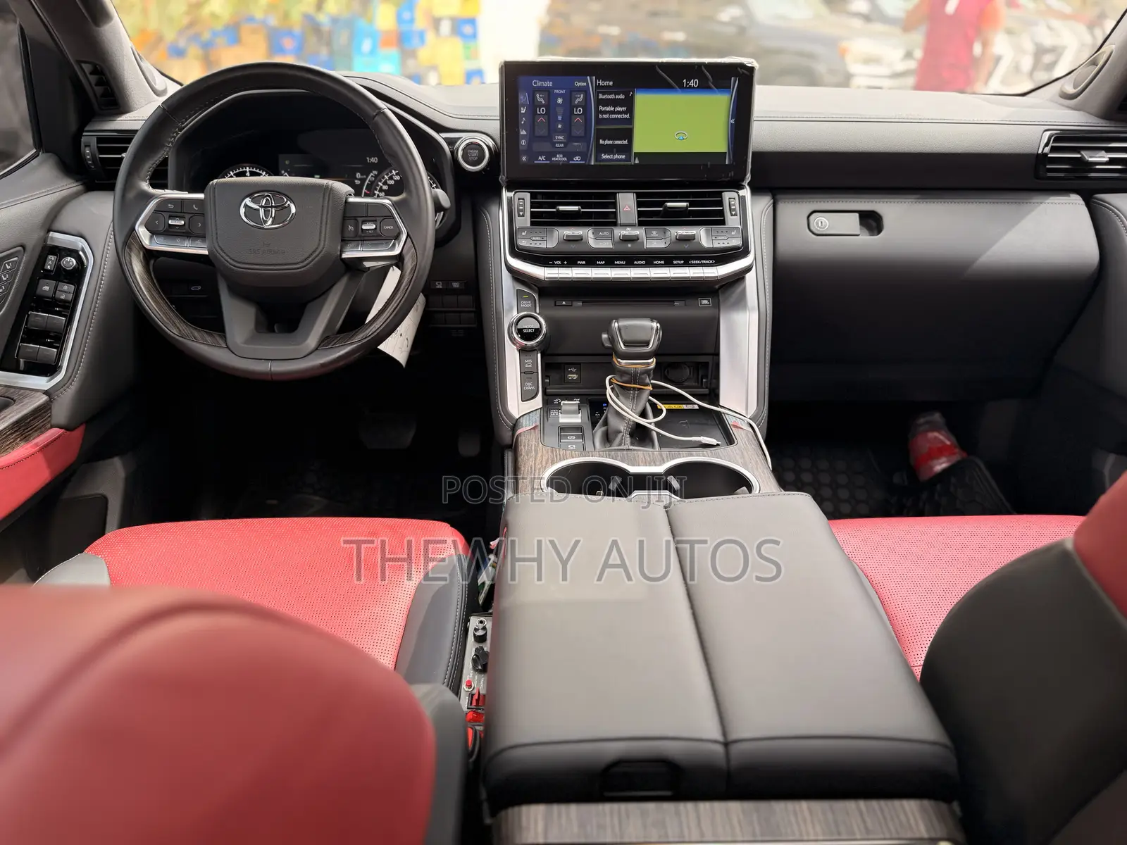 New Toyota Land Cruiser LC300 2024 Black