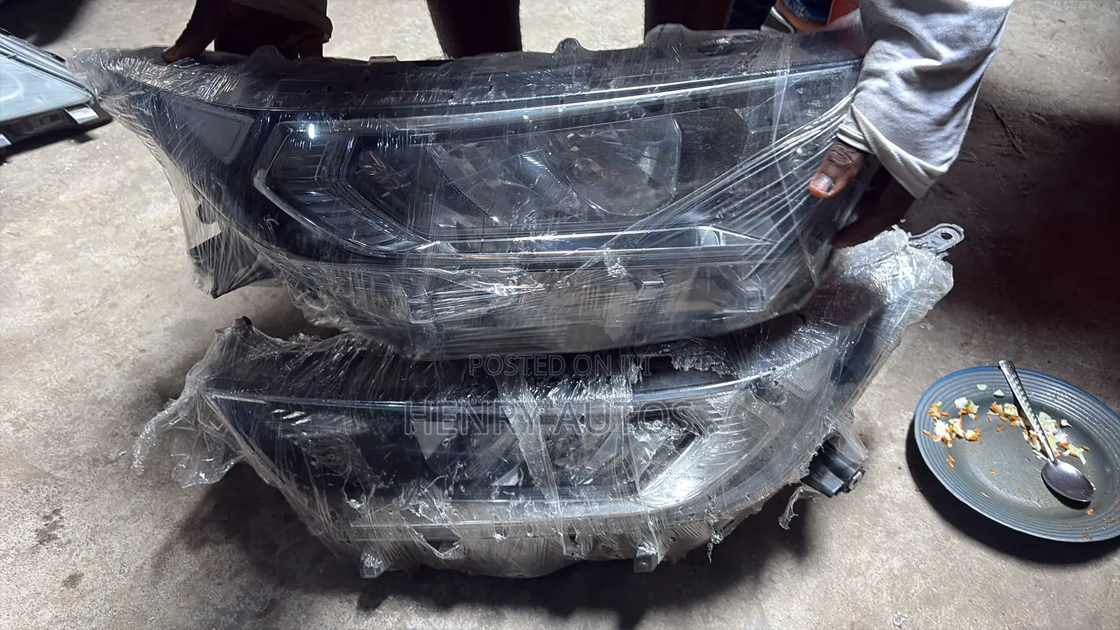 Set Headlights Rav 4 2018 Europe