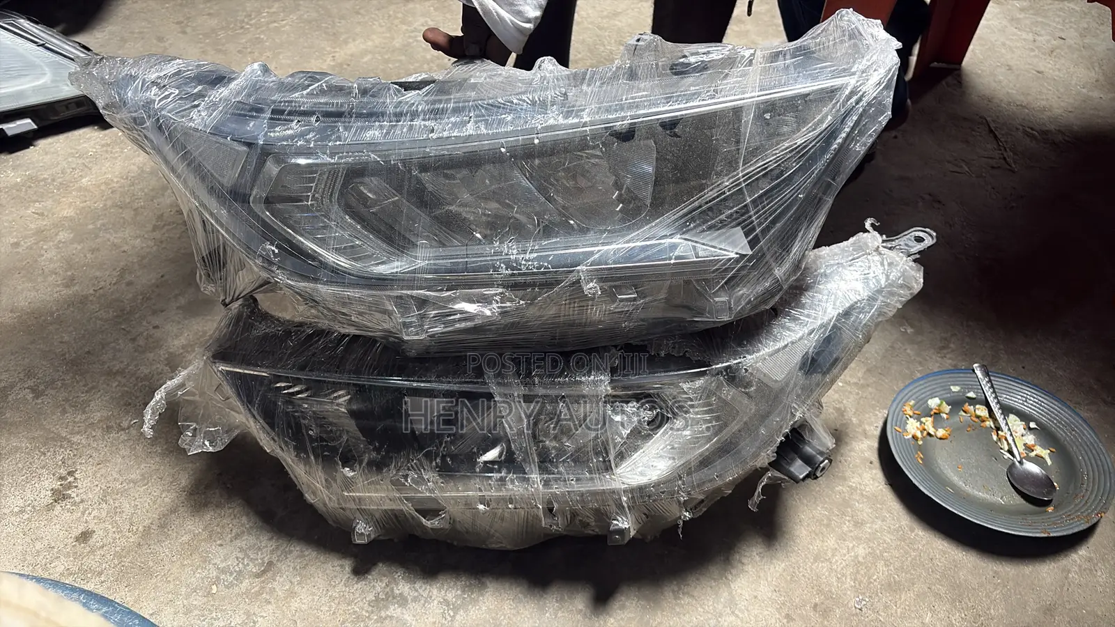 Set Headlights Rav 4 2018 Europe