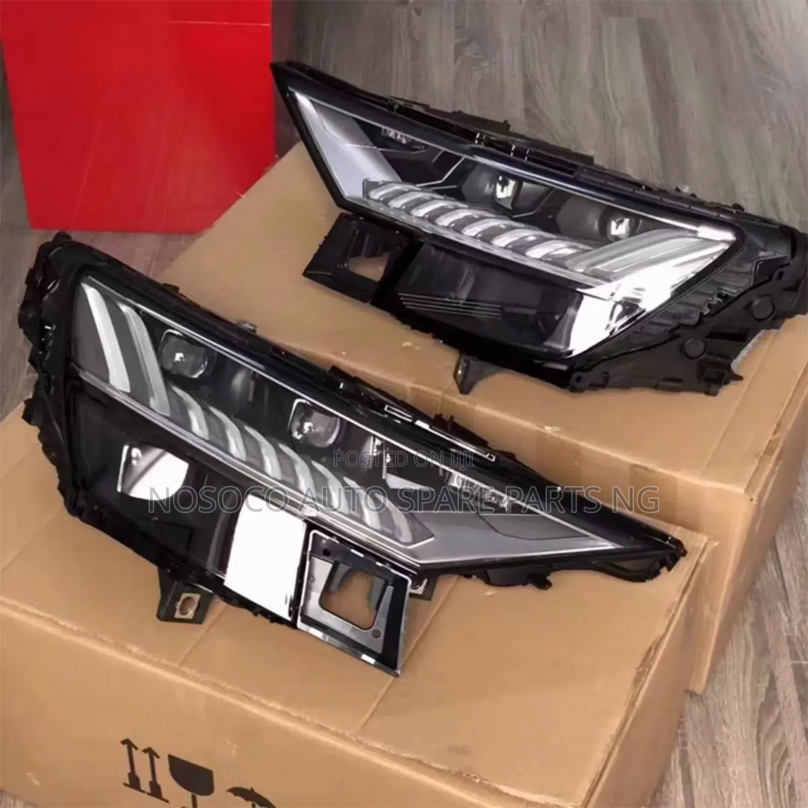 Set Of Head Light Audi Q8 2016 2020