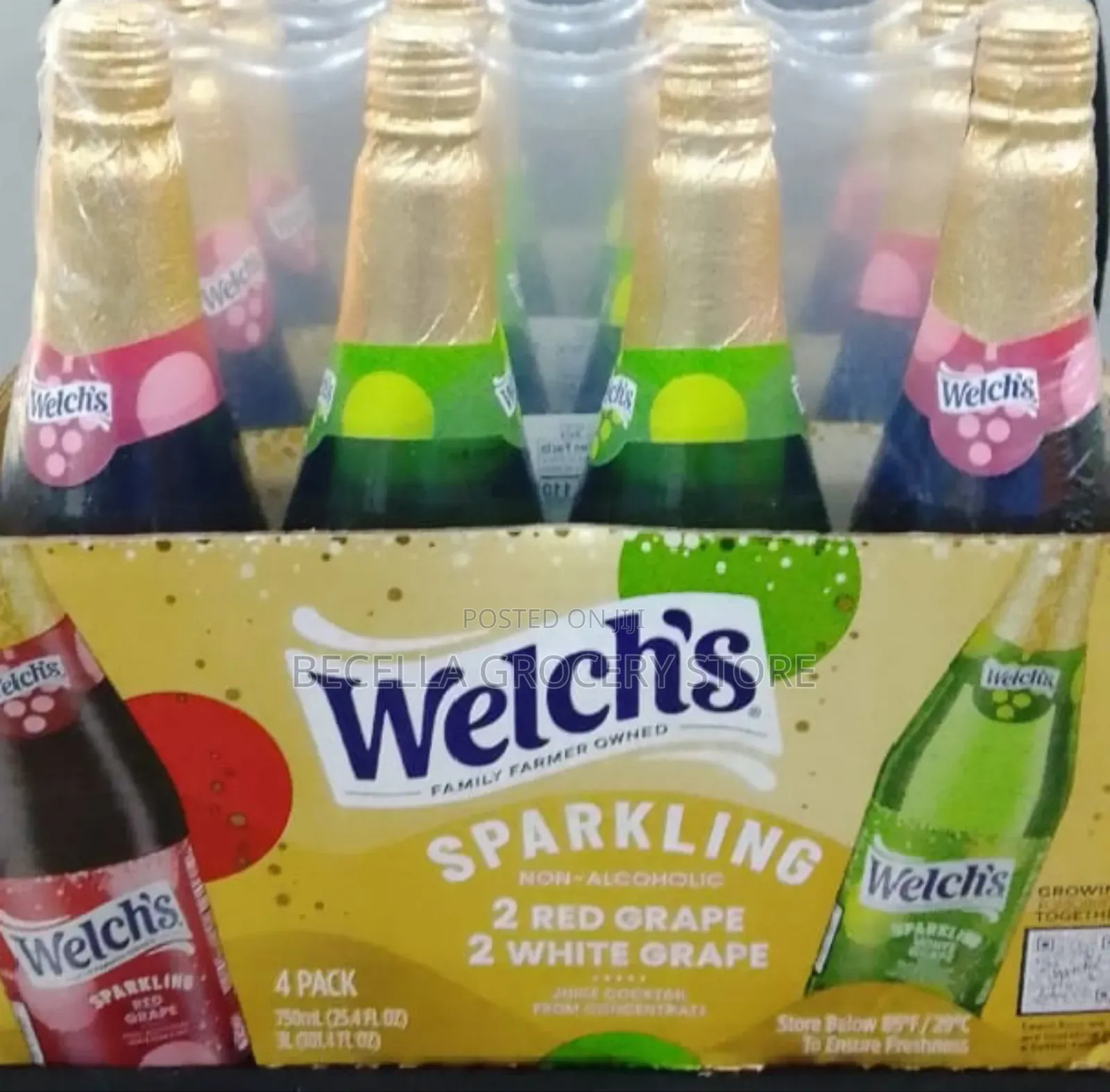 Welch's Sparking Non Alcoholic 750ml ×12