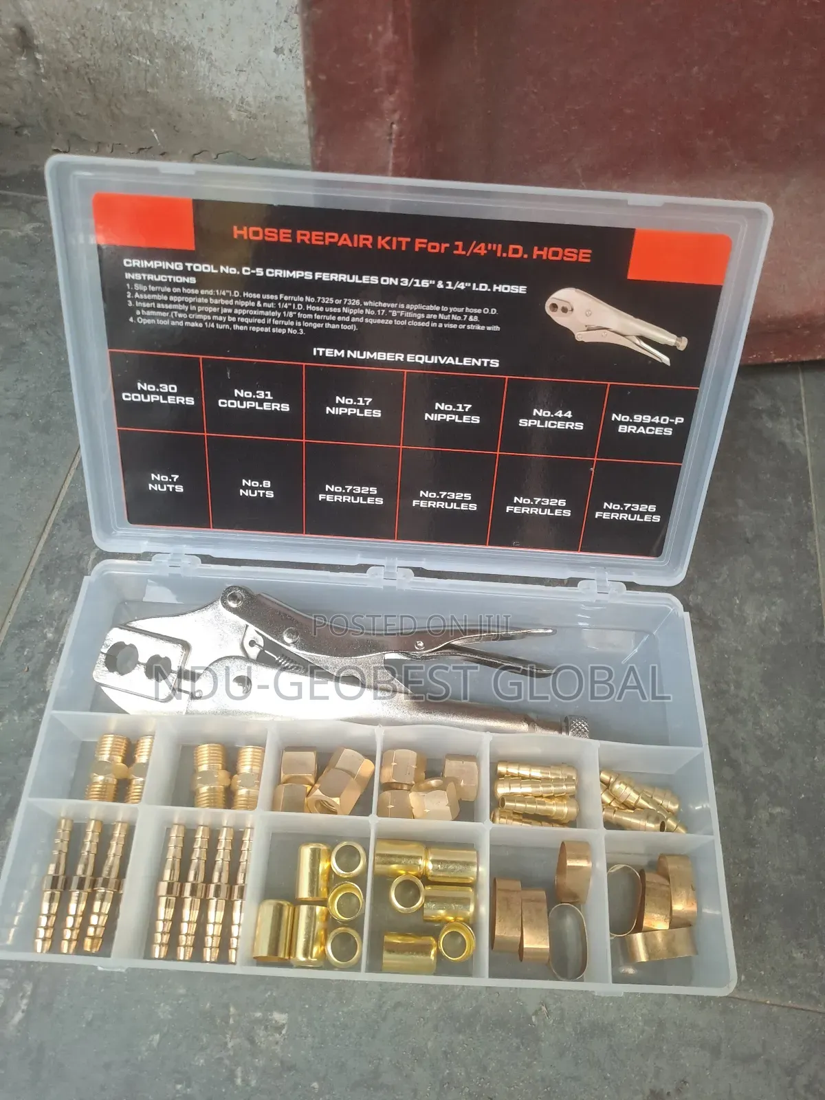 Hose Repair And Assembly Kit