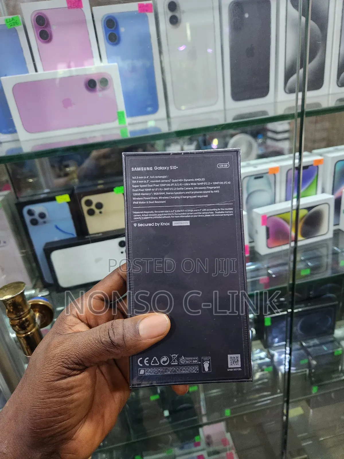 New Samsung Galaxy S10 Plus 128 GB Black