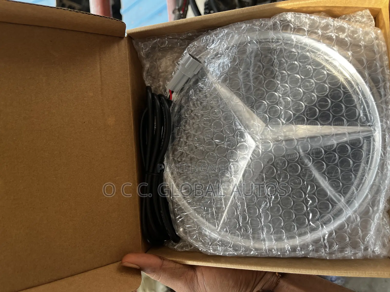 Mercedes-benz Gle 2016 Front Grill Logo Glass With Light