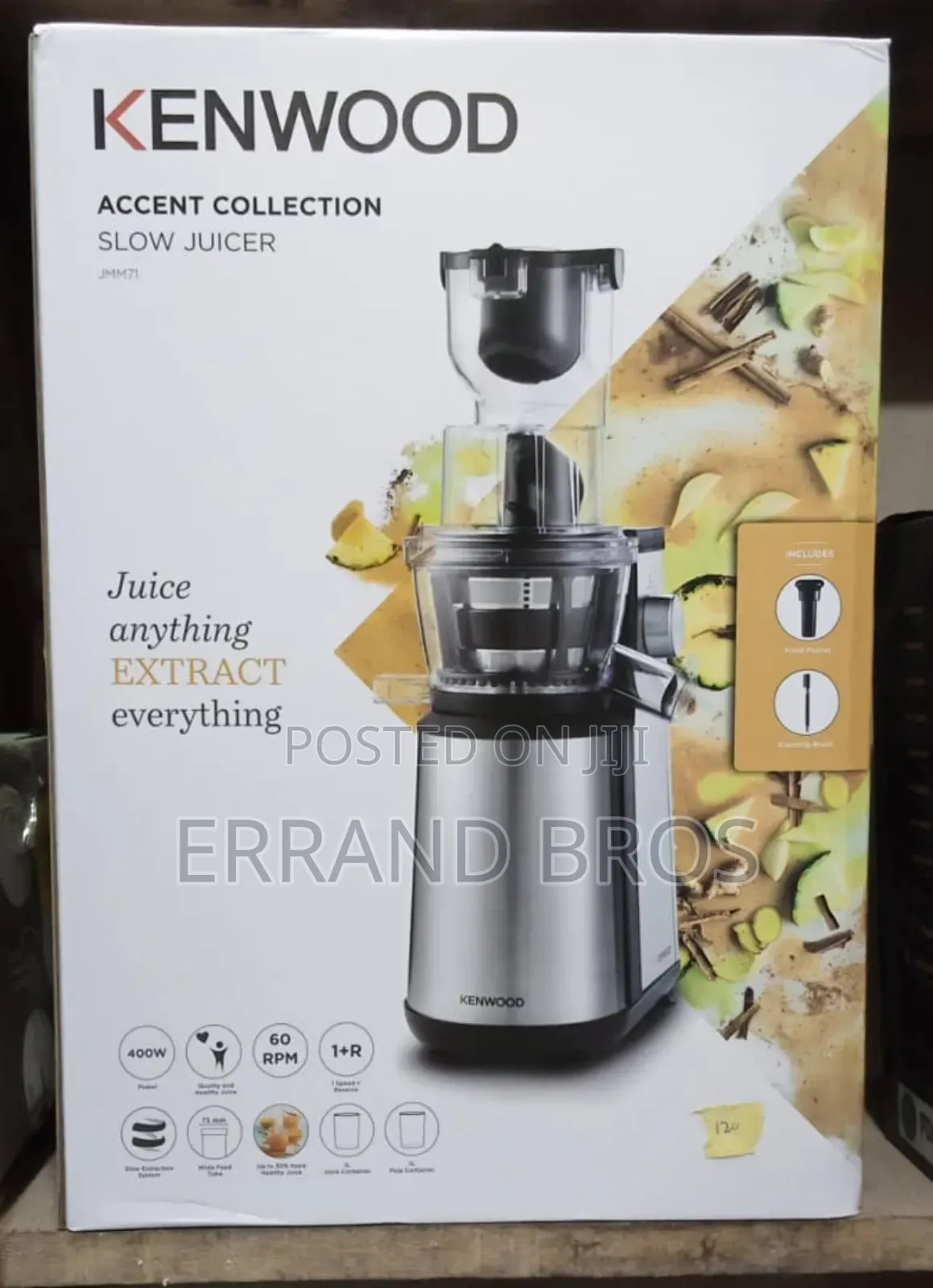 Kenwood Slow Masticating Juicer