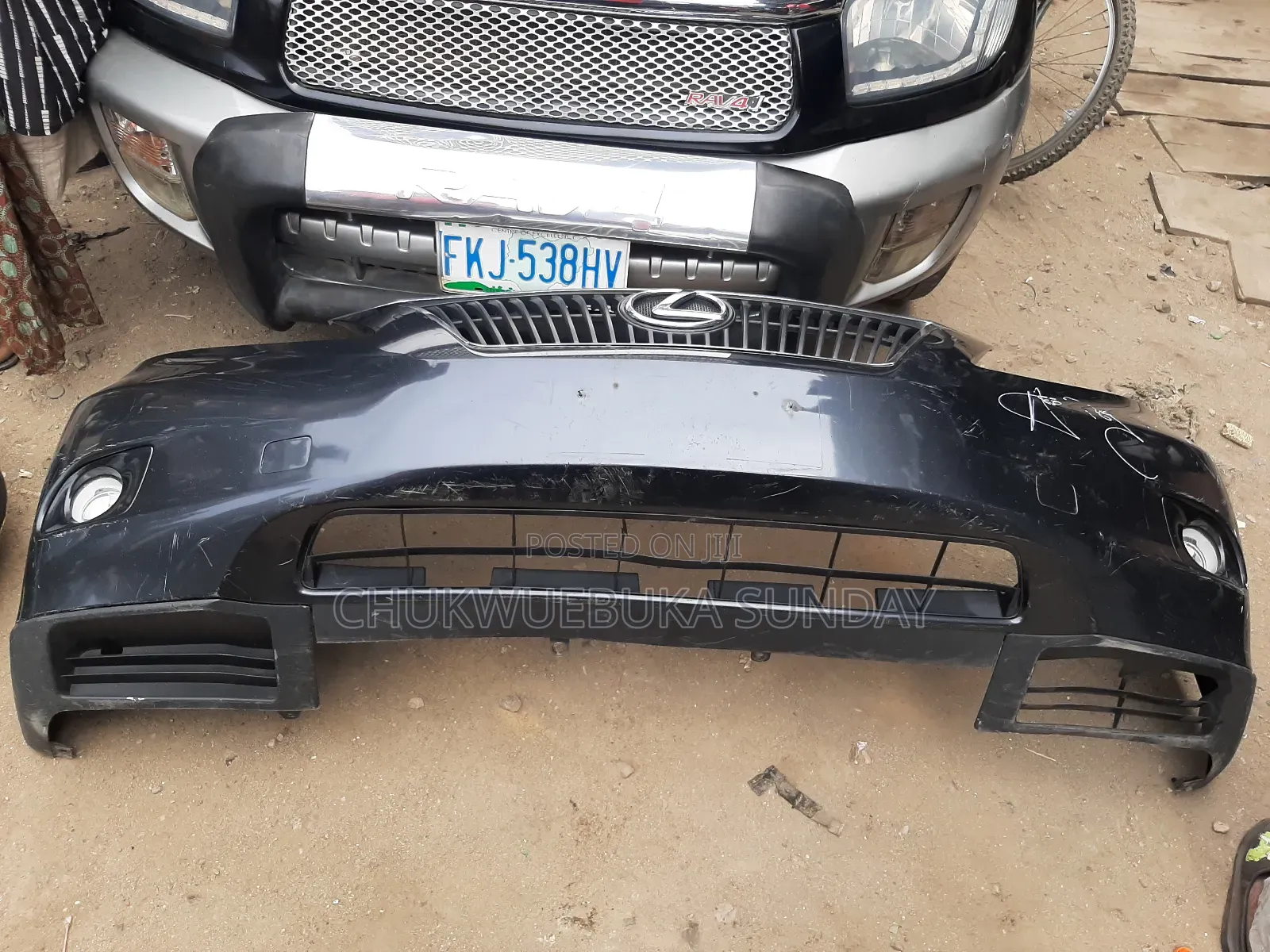 Complete Front Bumper Rx350 2010 Model
