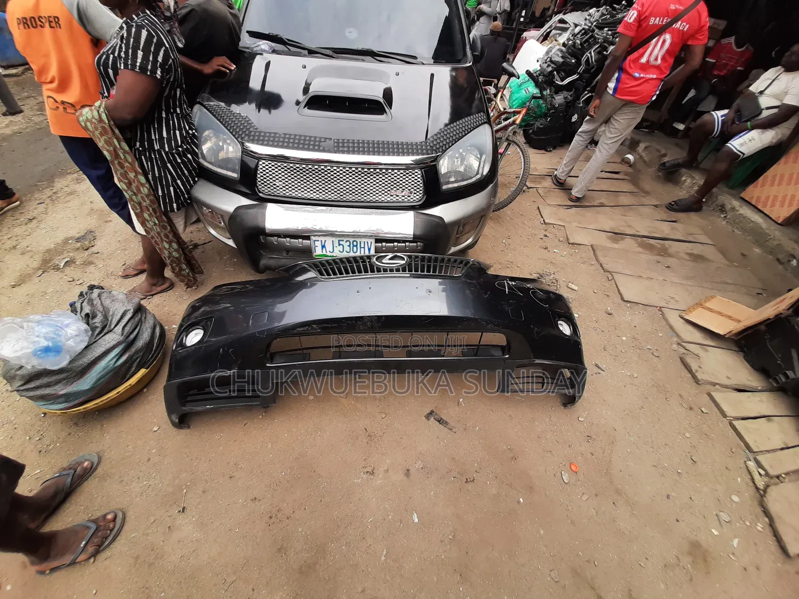 Complete Front Bumper Rx350 2010 Model