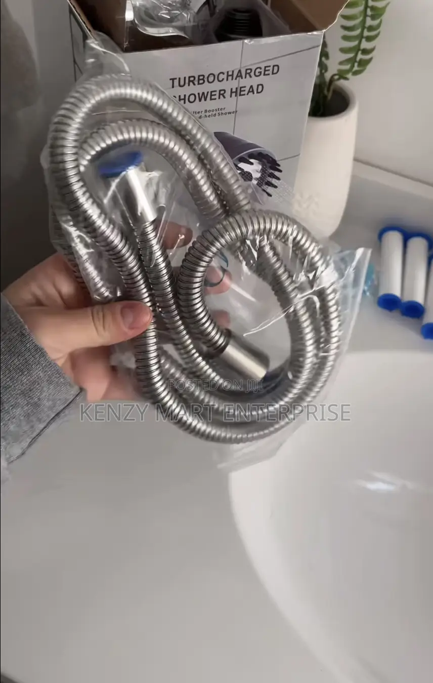 Handheld Shower Head Full Set (Hose + Holder + Head)