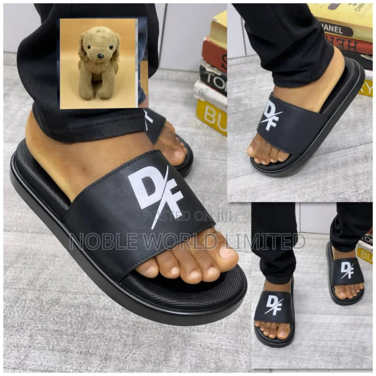 Df Solid Unisex Slides NGN 6h