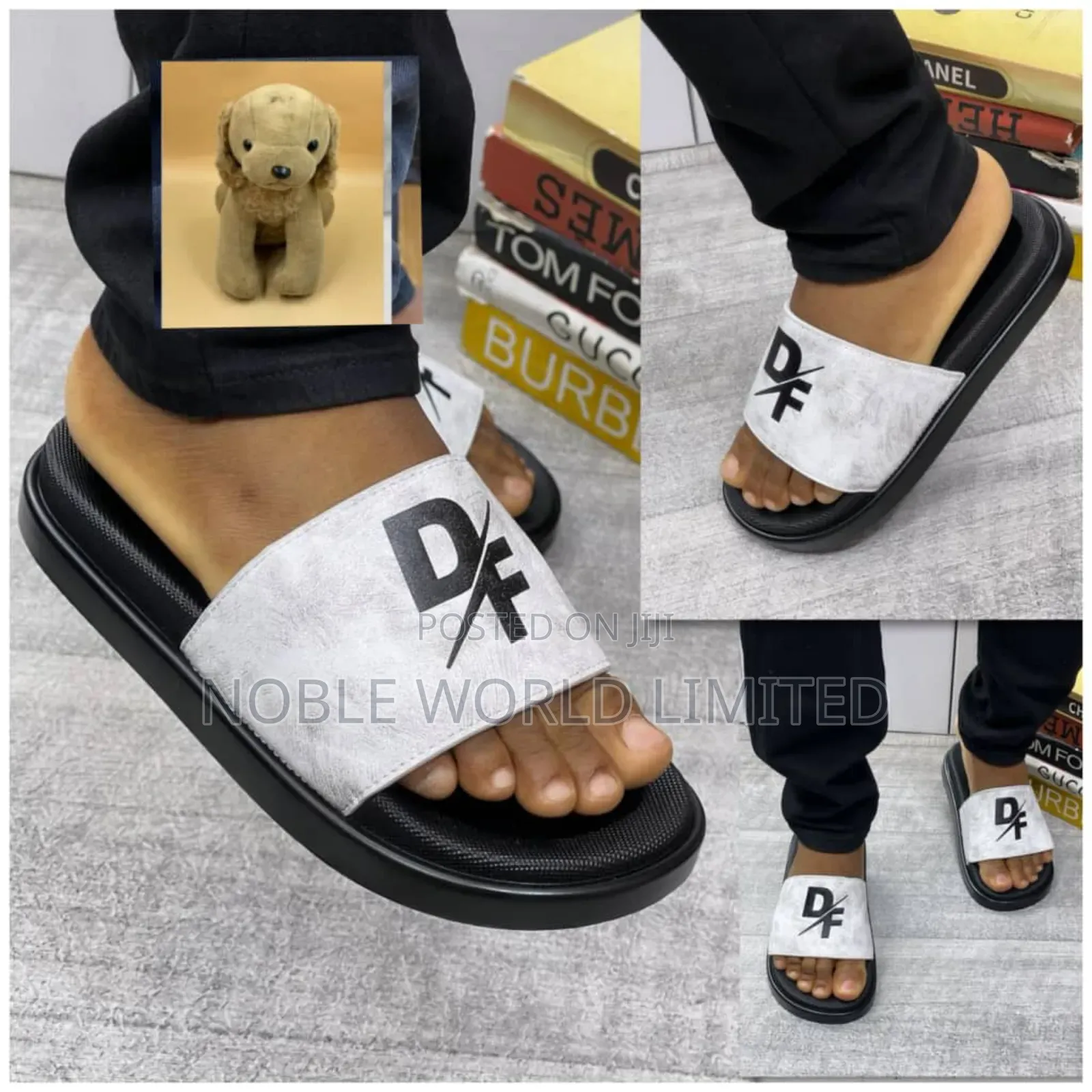 Df Solid Unisex Slides NGN 6h