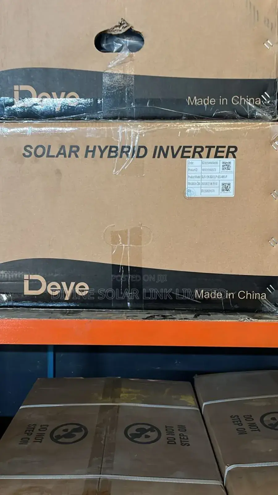 Deye Hybrid 12kva Single Face Inverter