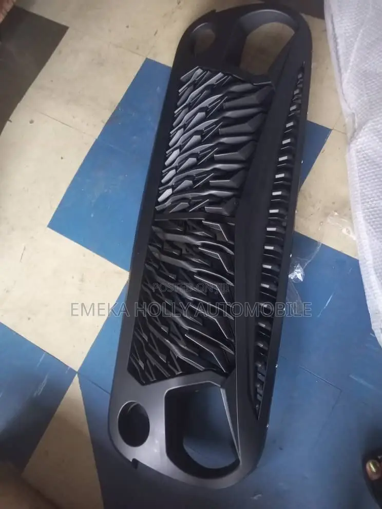 Jeep Wrangler Tiger Face Front Grille Cover Upgrade - Brand New