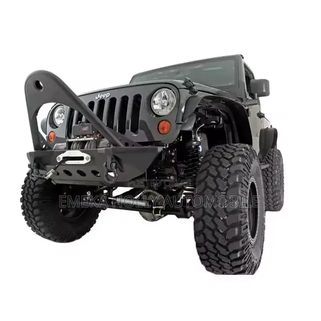 Premium Off-Road Iron Front Bumper for Jeep Wrangler Jk