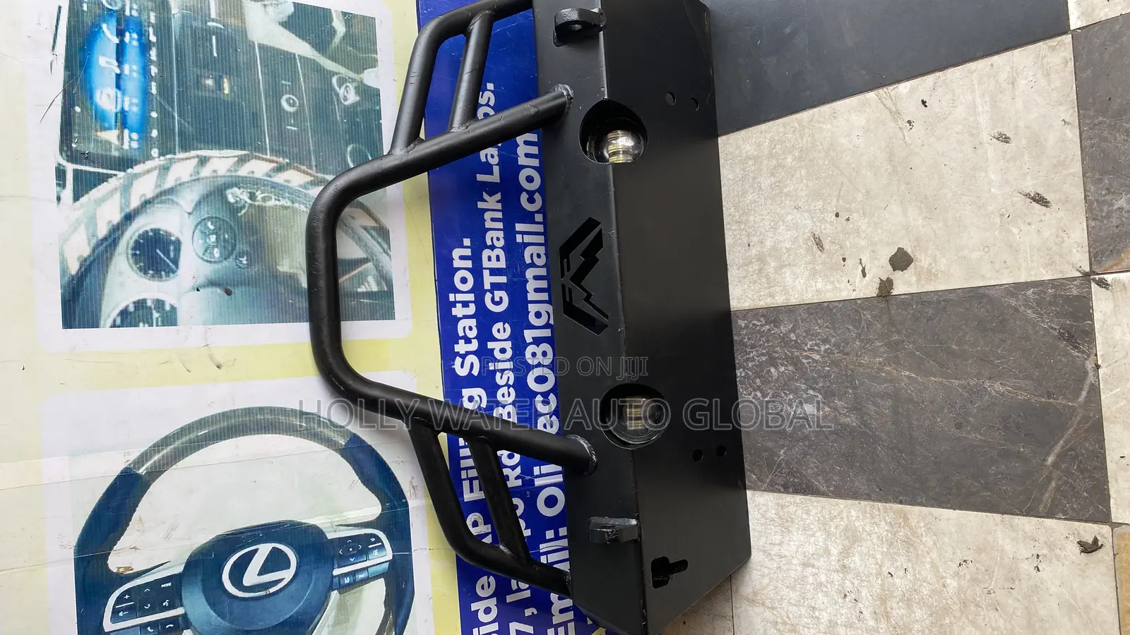Jeep Wrangler Off Road Iron Front Bumper Jk/Jku.