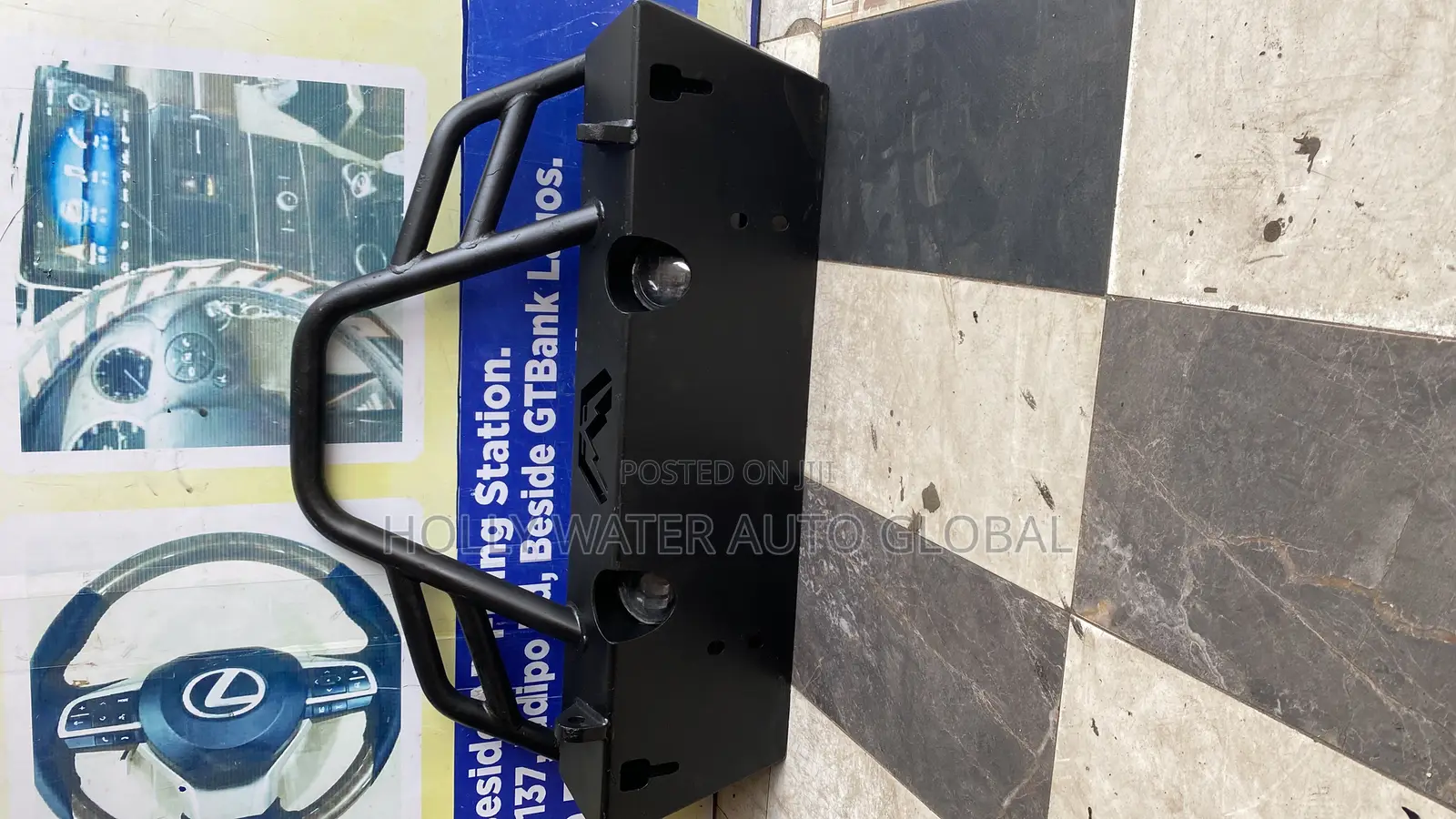Jeep Wrangler Off Road Iron Front Bumper Jk/Jku.