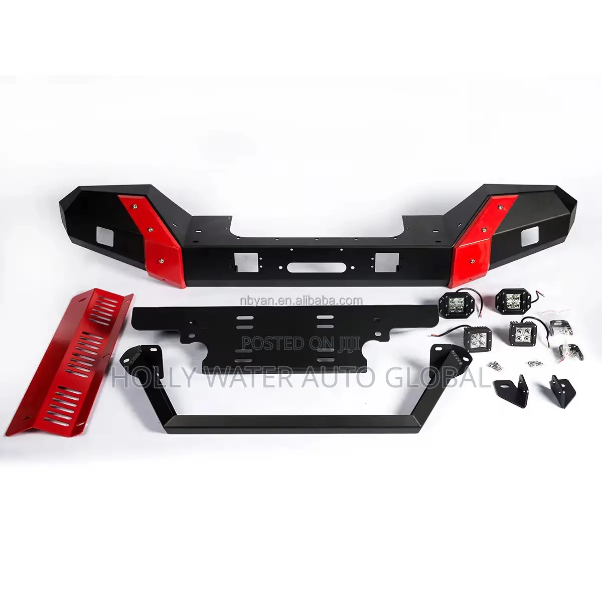 Jeep Wrangler 2010/2025 Model Metal Front Bumper Replacement Kit