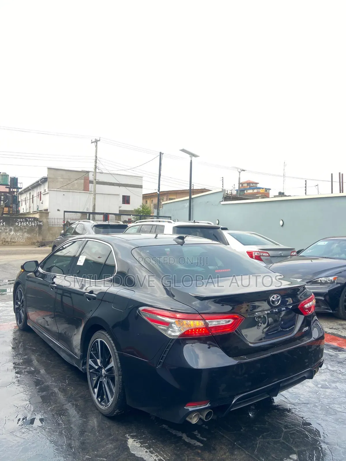 Toyota Camry XSE V6 (3.5L V6 8A) 2019 Black
