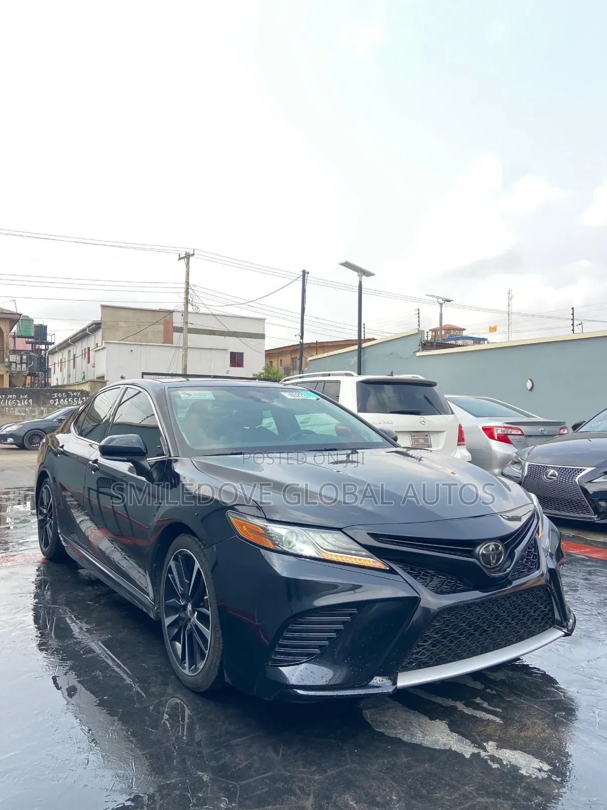 Toyota Camry XSE V6 (3.5L V6 8A) 2019 Black