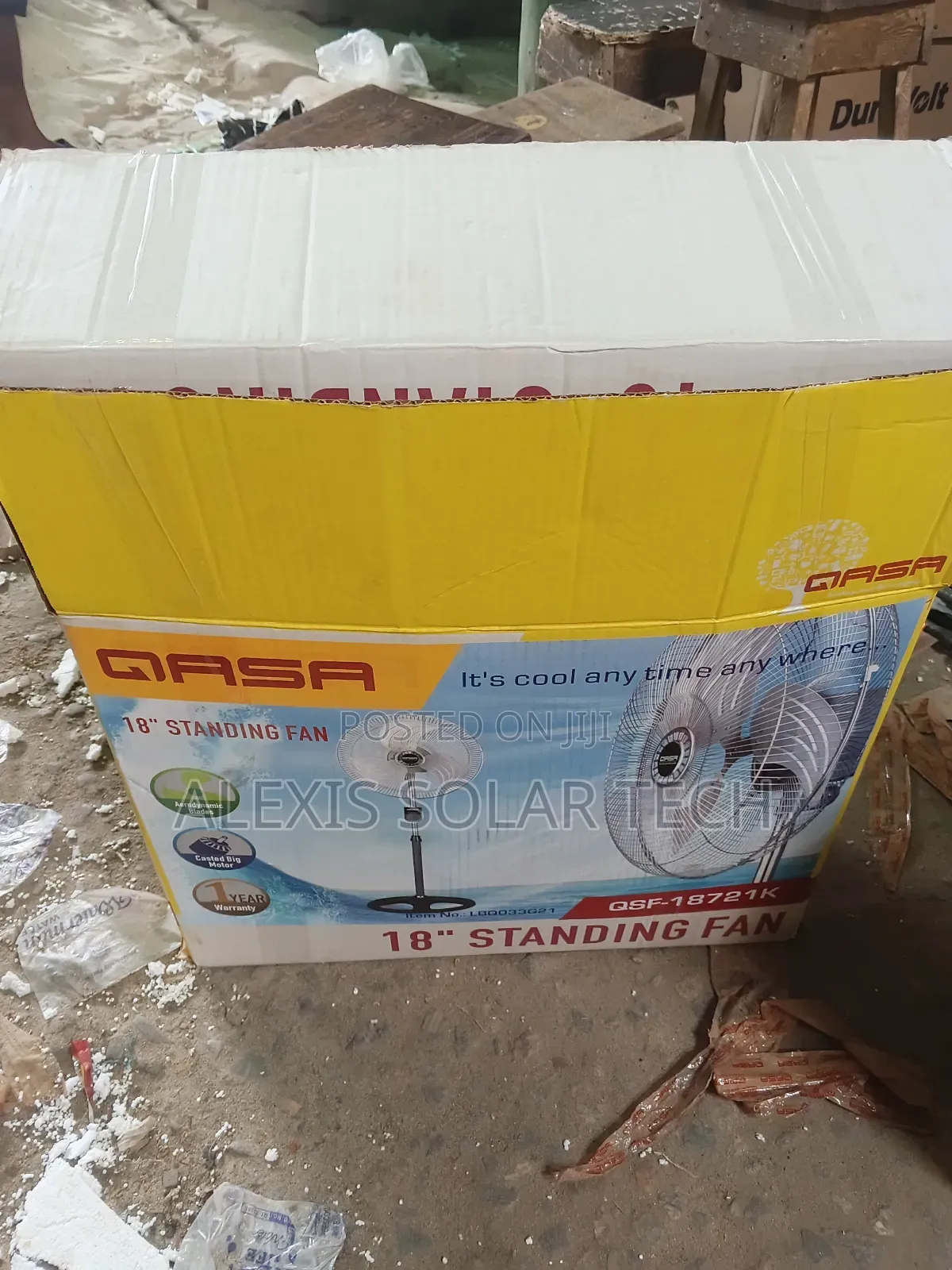 18inches Qasa Standing Fan