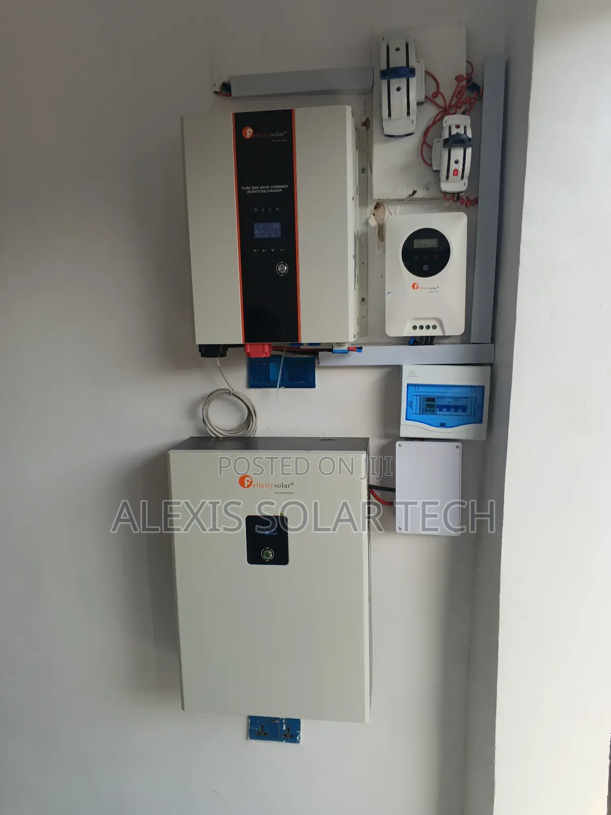 Installation of Felicity 6kva Inverter and 10kwh Lithium Battery