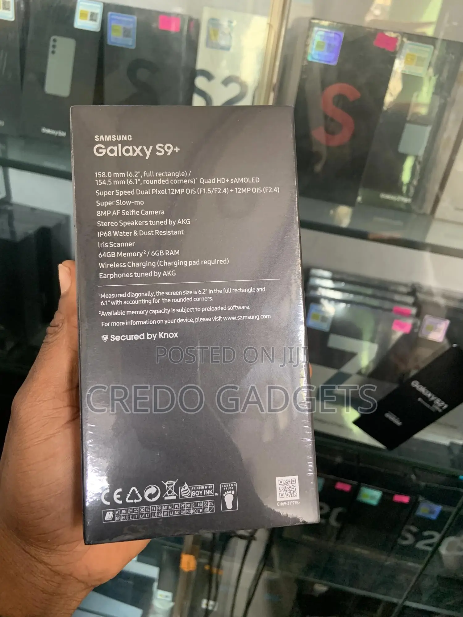 New Samsung Galaxy S9 Plus 64 GB Black