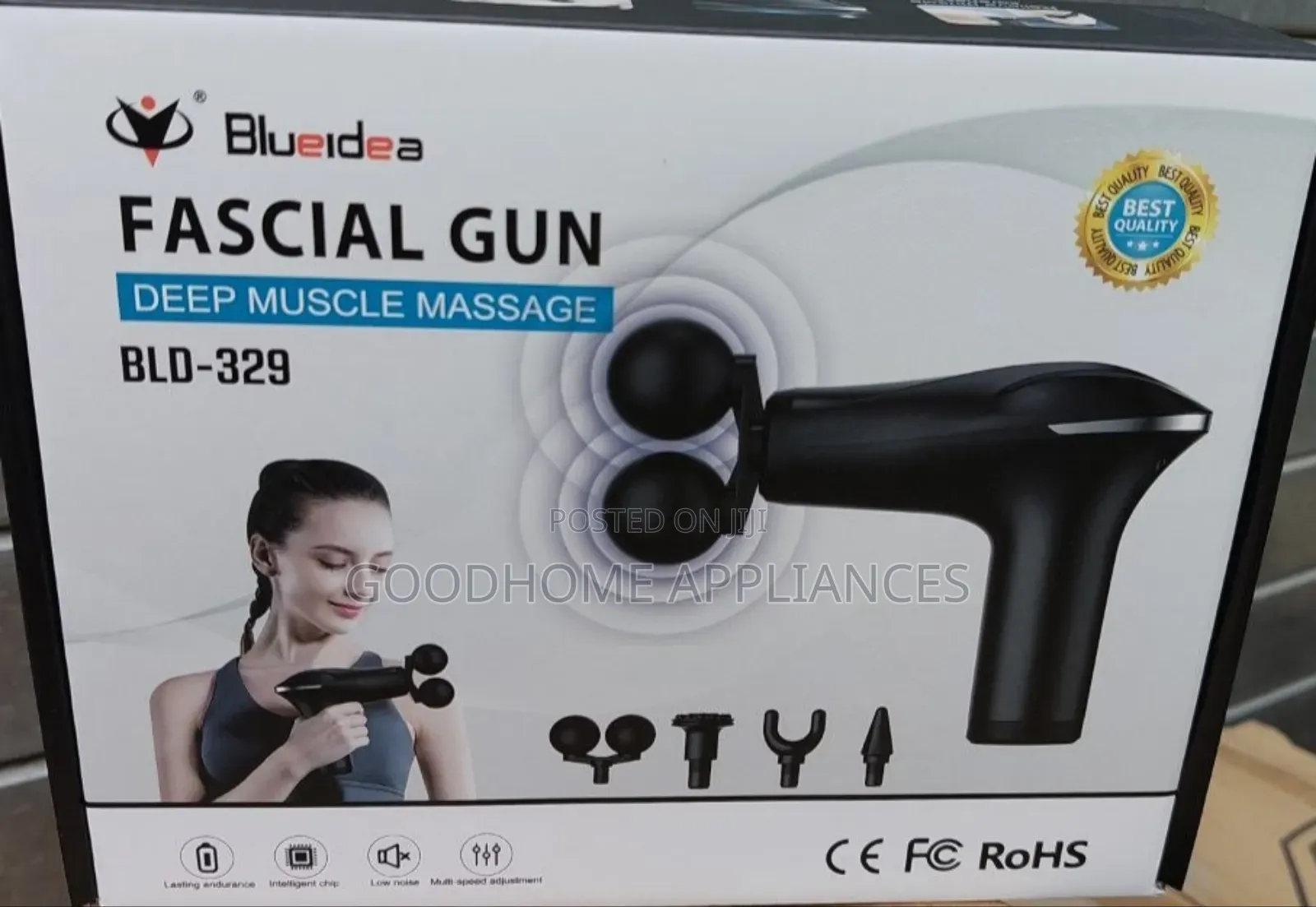 Blue Idea (329) Gun Massager