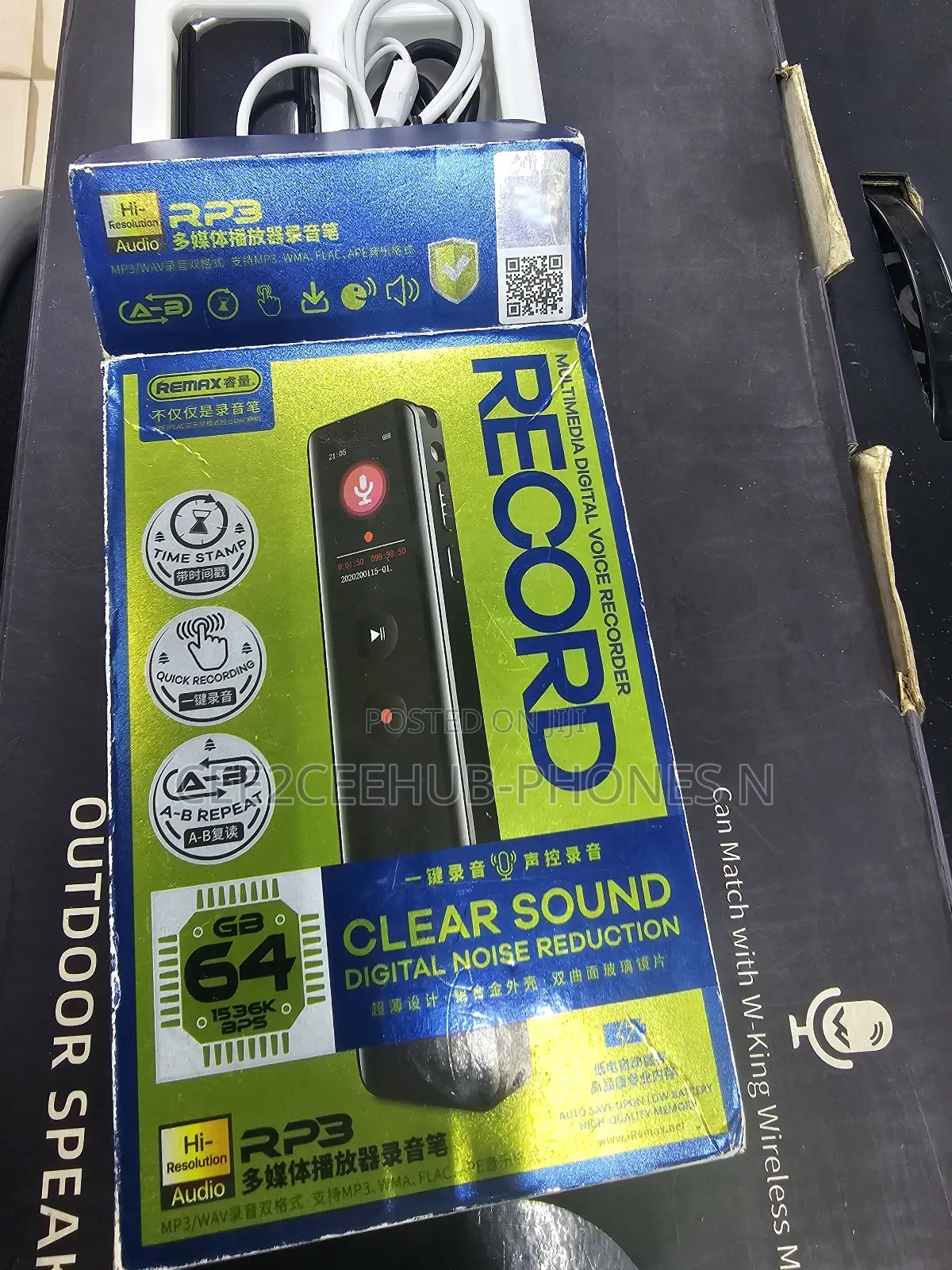 Remax Multimedia Digital Voice Recorder 64gb