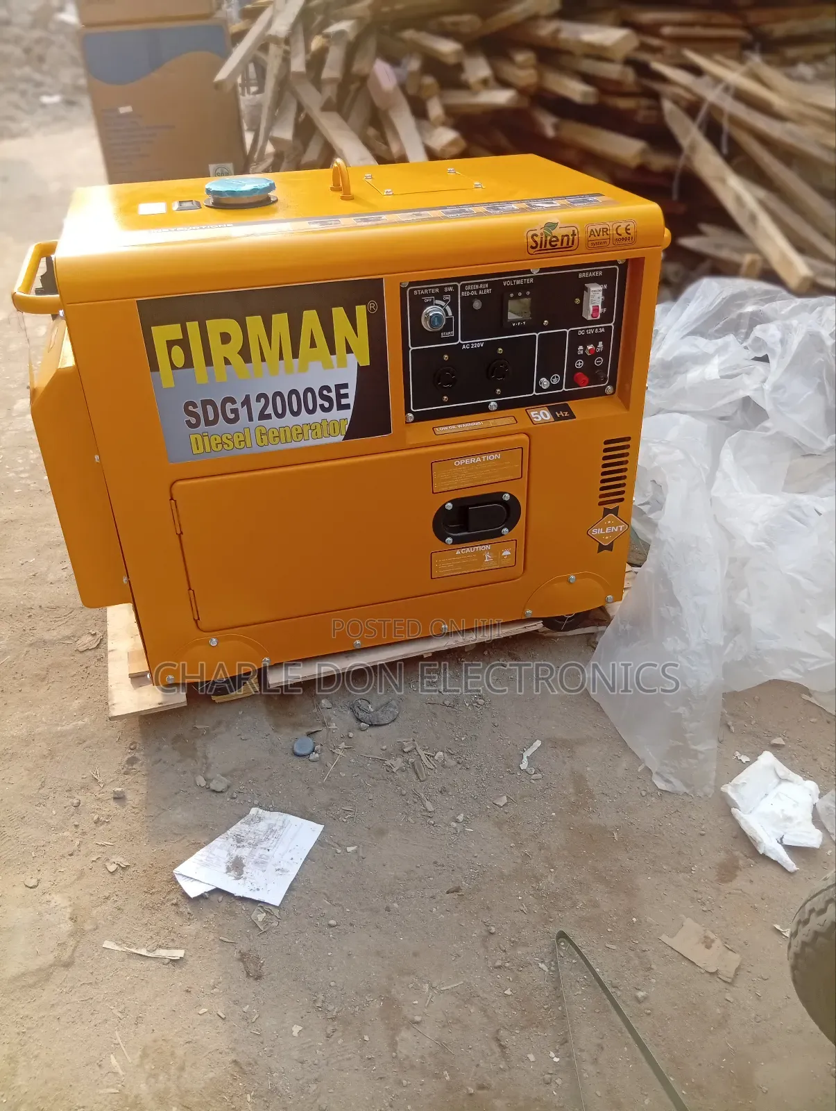 Strongest Firman 10kva Disael Soundproof Generator
