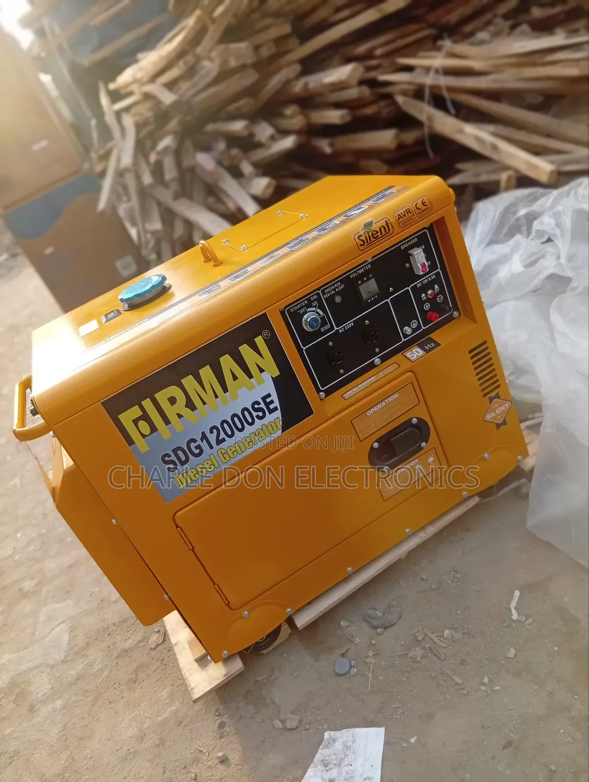 10kva Firman Diseal Soundproof Generator Best Quality