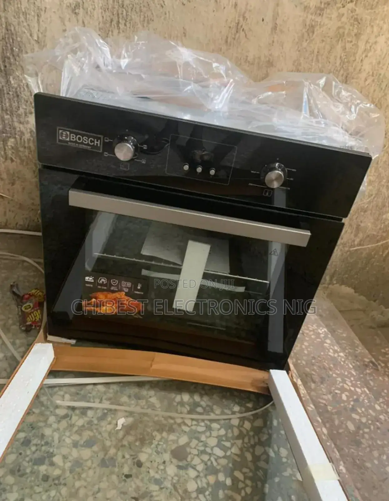 Original Bosch Built-in Gas Electric Oven 60cm With Grill ( Copper)