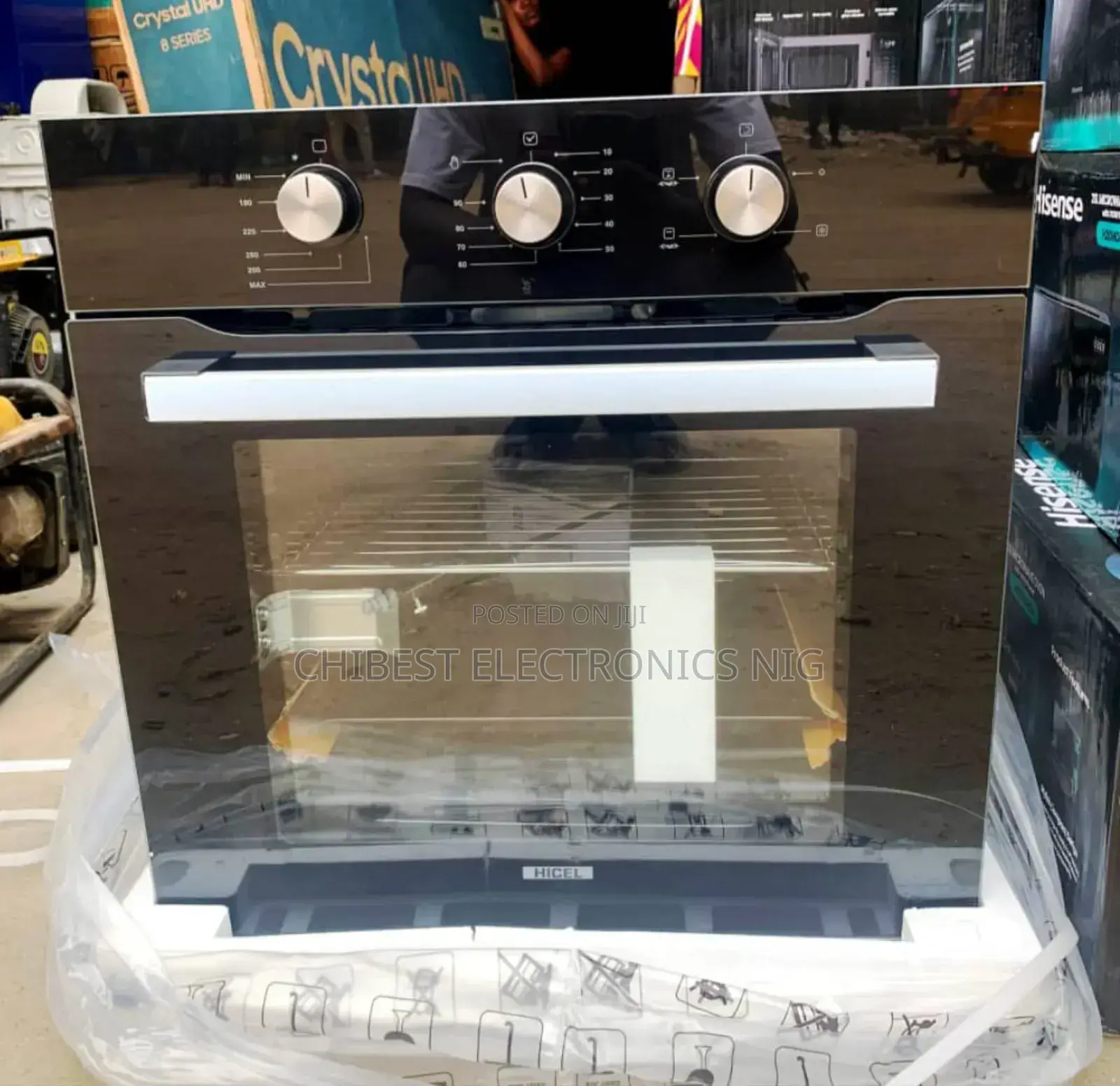 Original Hicel Built-in Gas Electric Oven 60cm With Grill ( Copper)