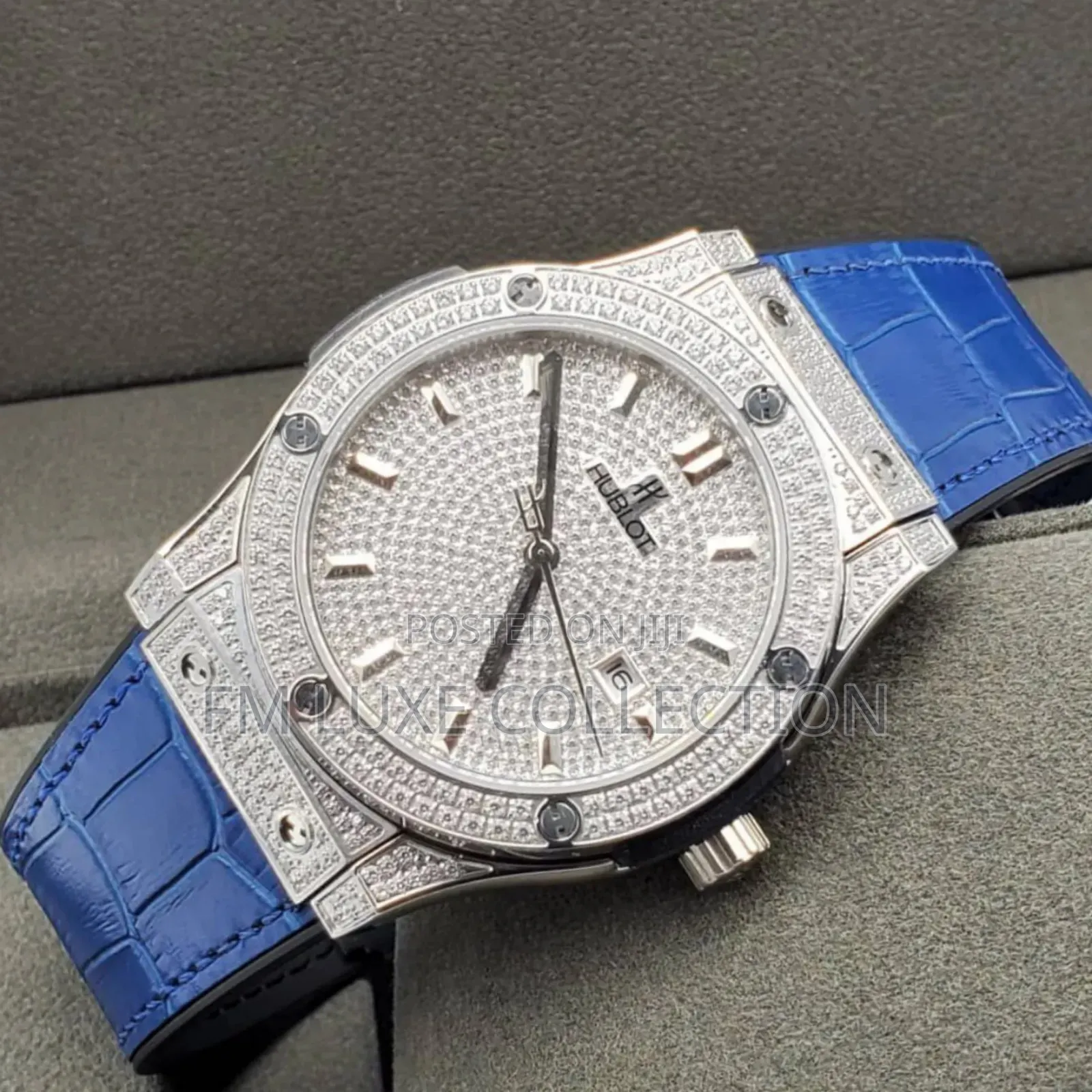 Hublot Diamond Wristwatch for Men
