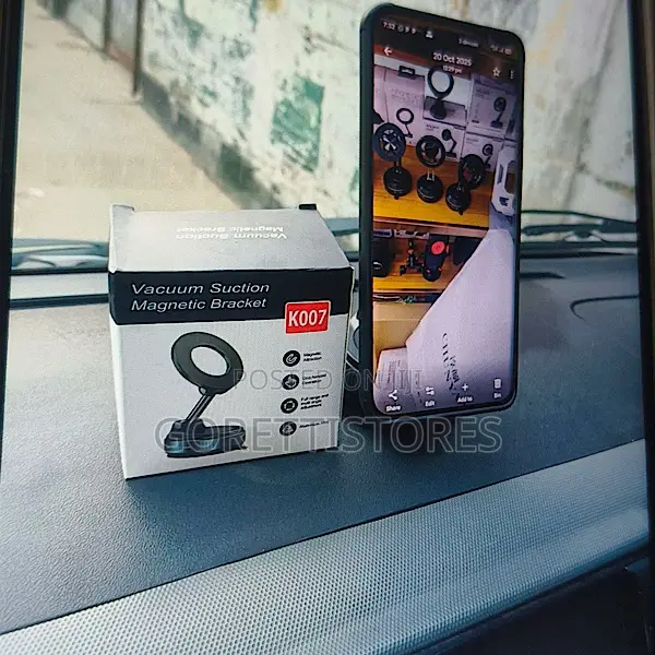 Vacuum Suction Magnetic Bracket Phone Holder