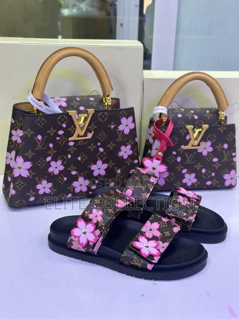 Luxe Louis Vuitton X Murakami Bag Slide Small and Big Size