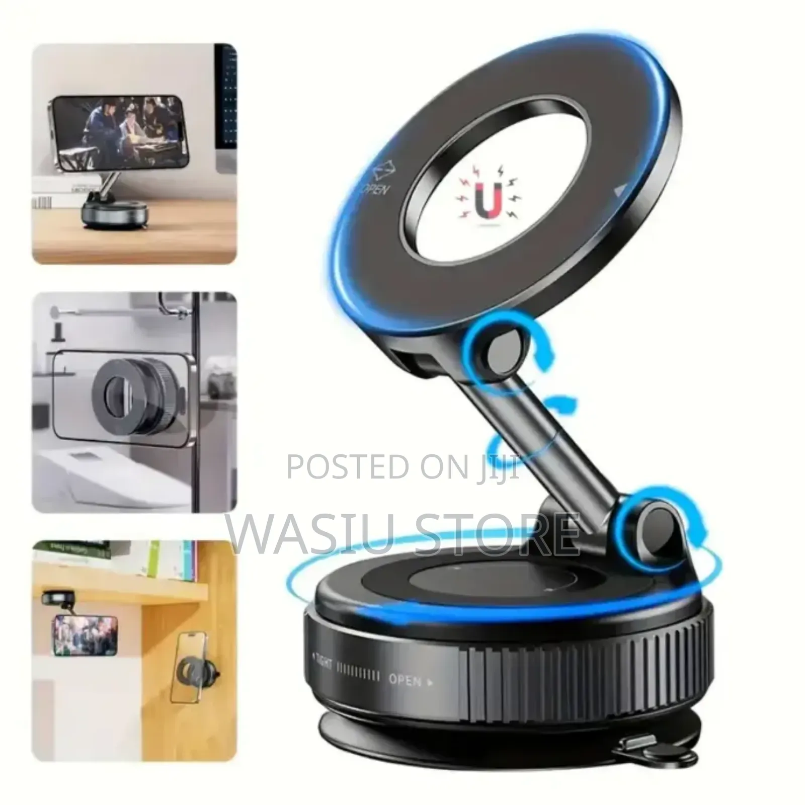  Vacuum Suction Magnetic Bracket