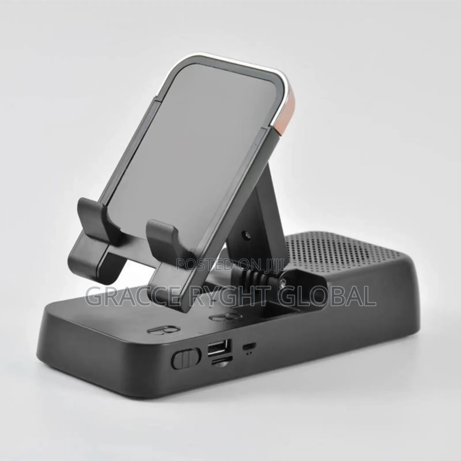 Phone Bracket With Bluetooth Speaker
