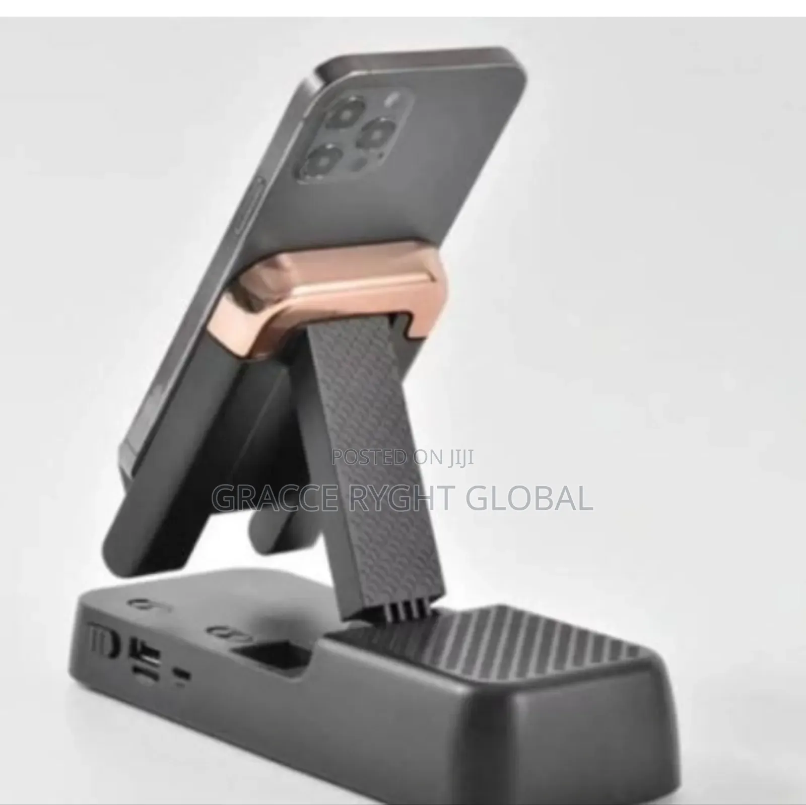 Phone Bracket With Bluetooth Speaker