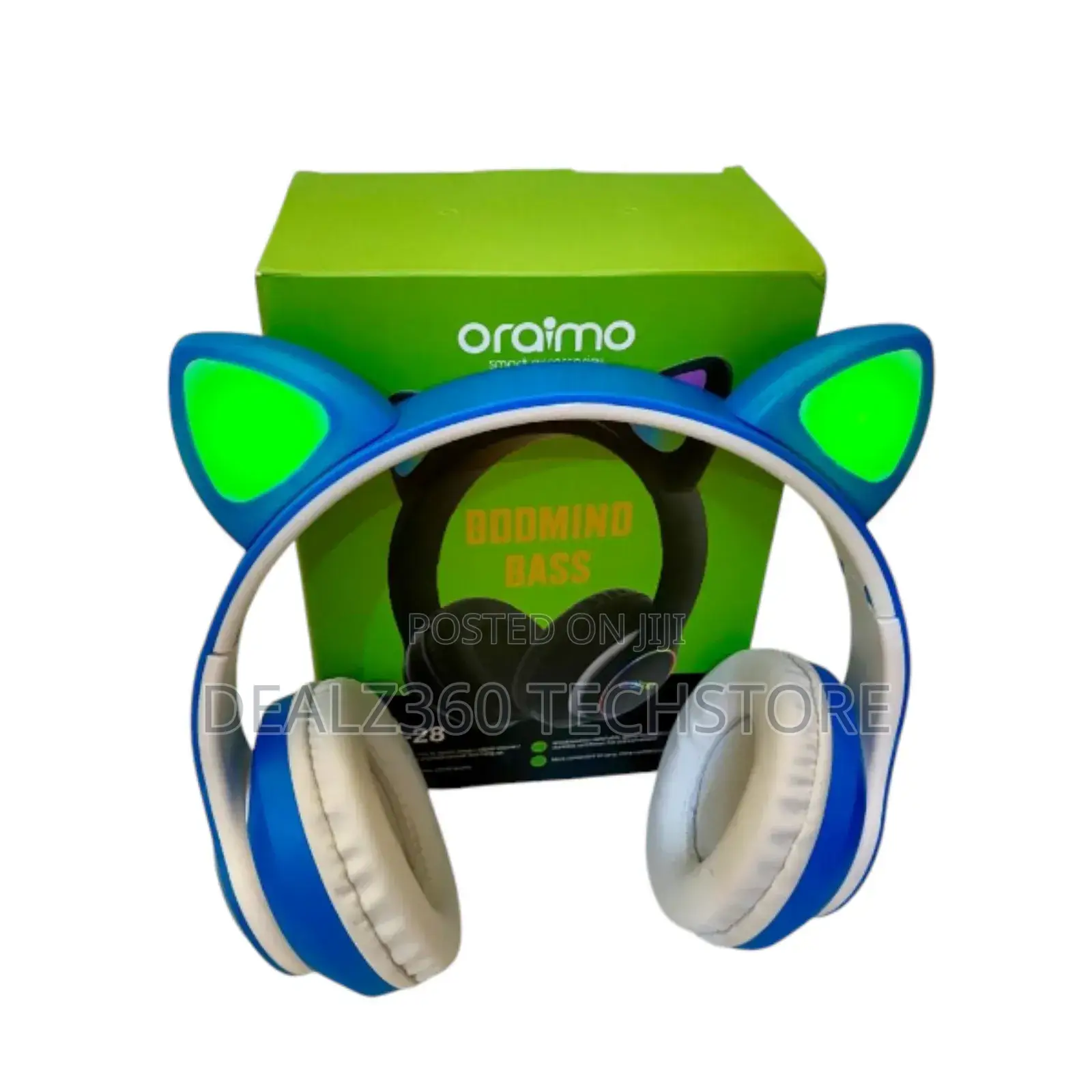 Oraimo O-28 Cat Bluetooth Headphones – Safe Sound, Long Battery