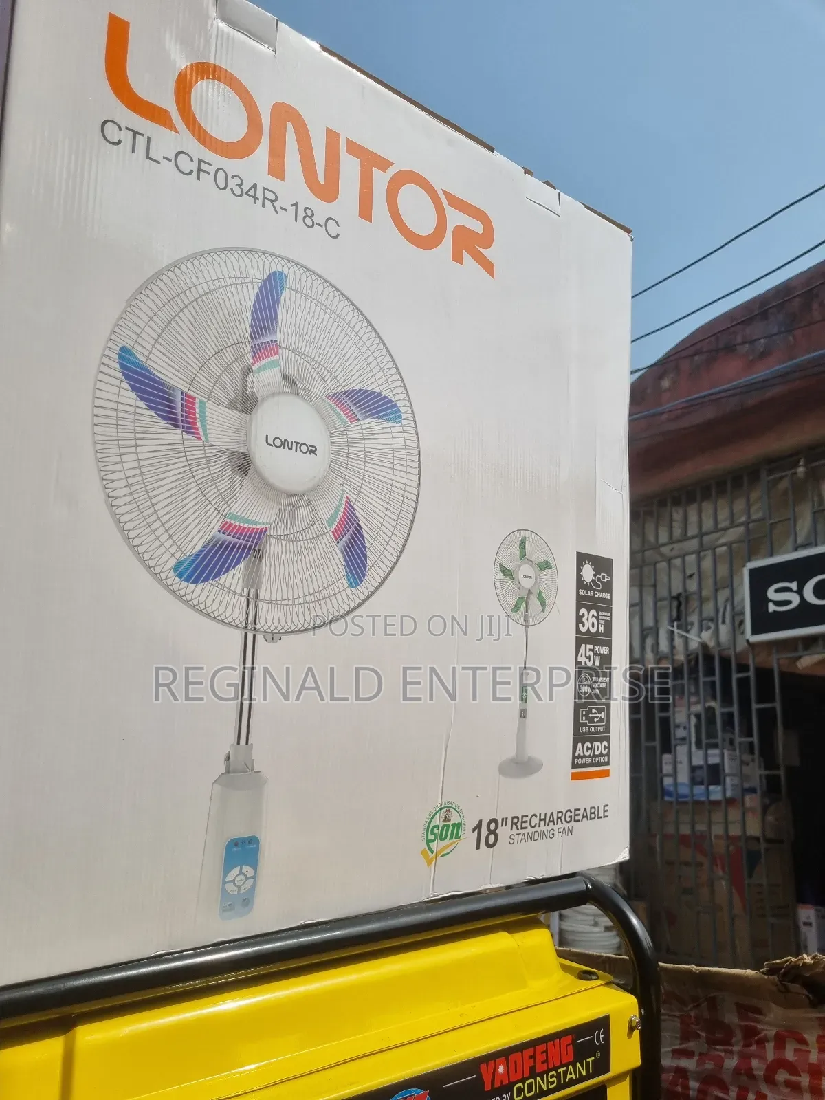Best Selling Lontor Rechargeable Fan