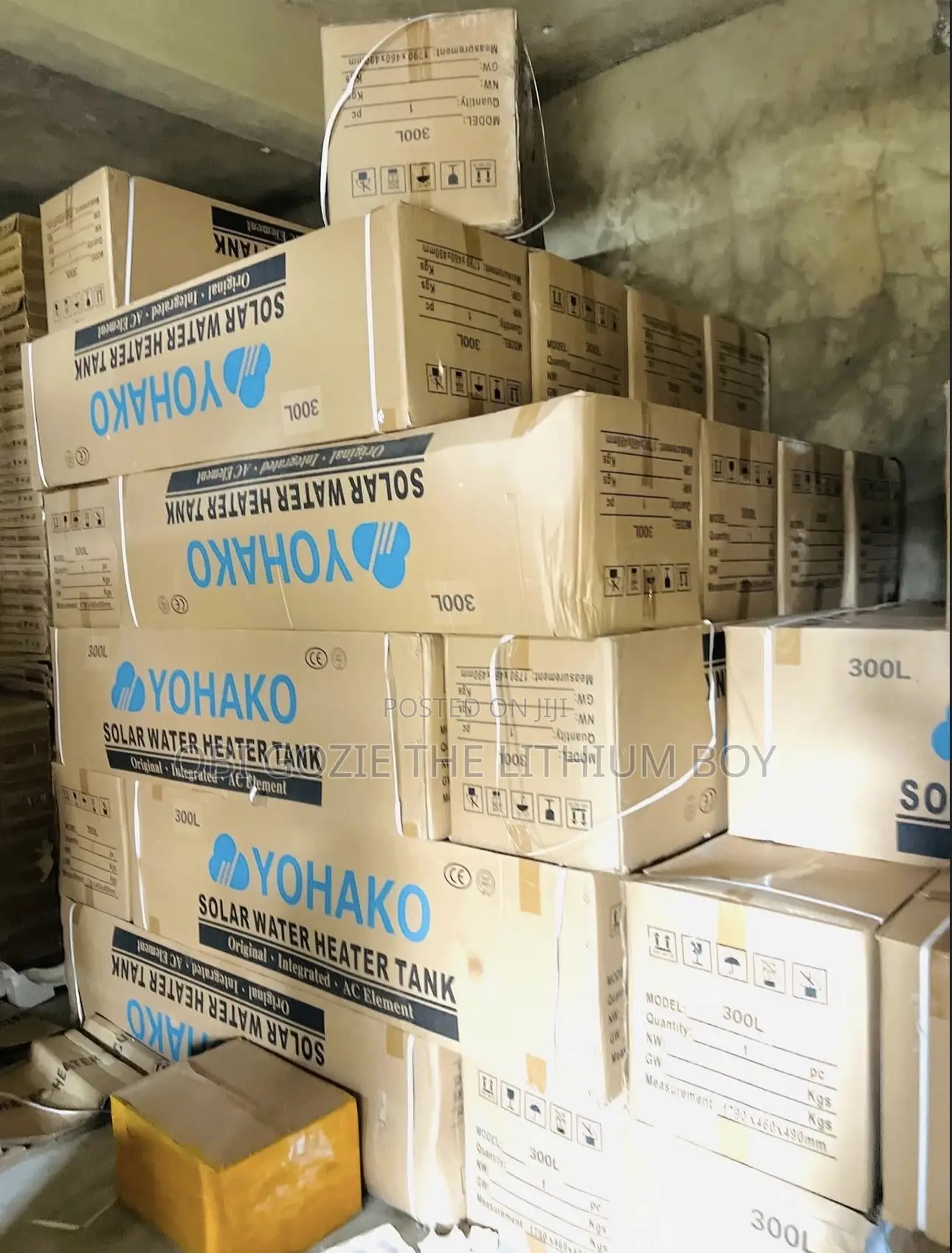 300 L Yohako Is a Brand of Renewable Solar Water Heaters and Inverters