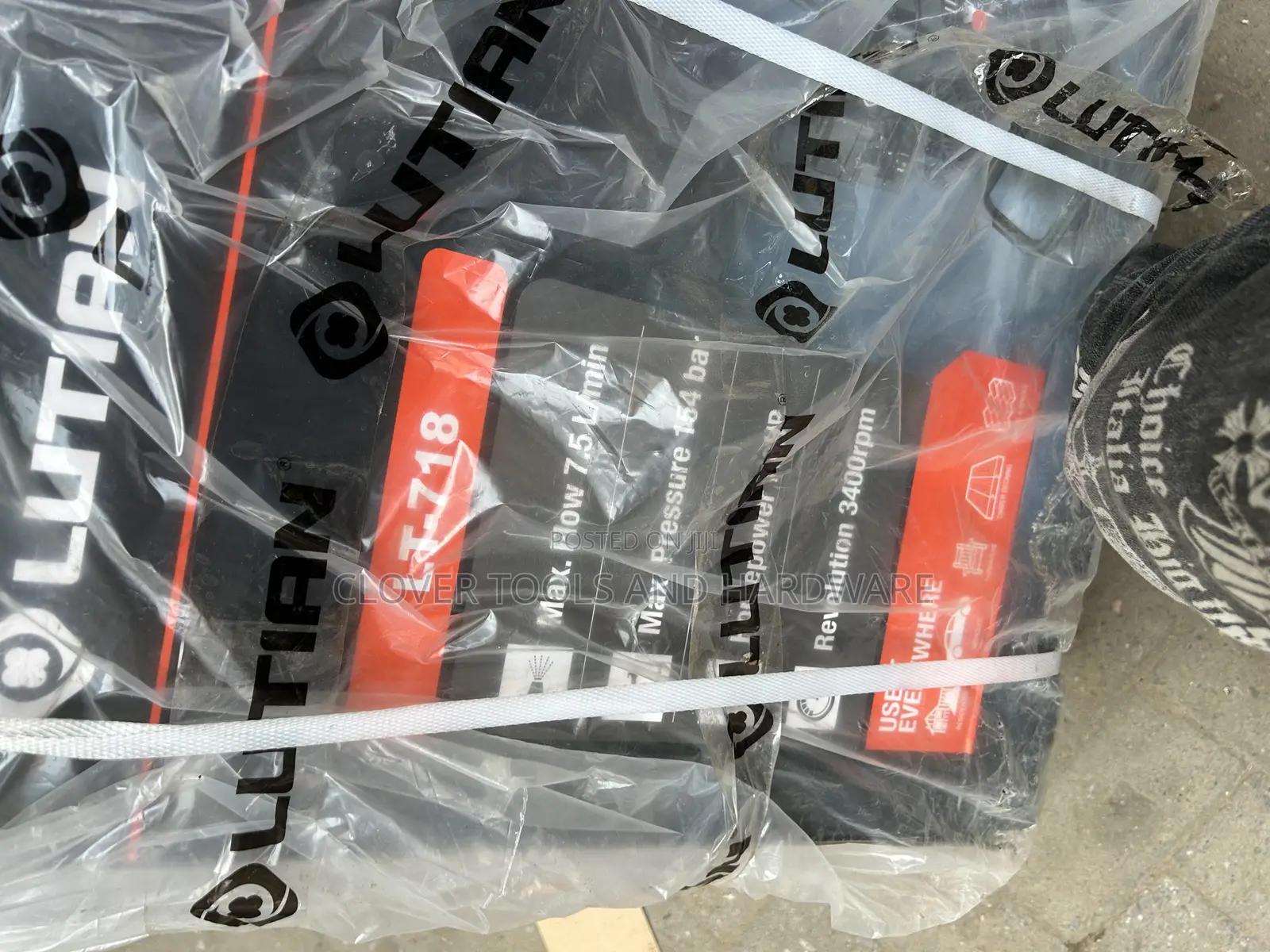 Lutian T-718 Gasoline High Pressure Washer.