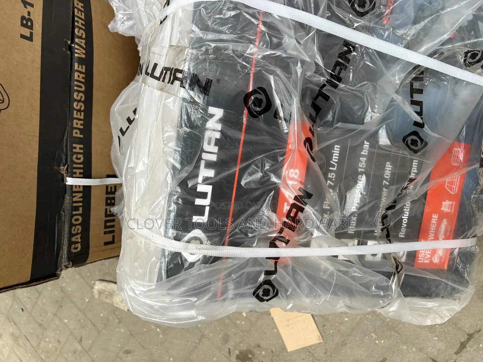 Lutian T-718 Gasoline High Pressure Washer.