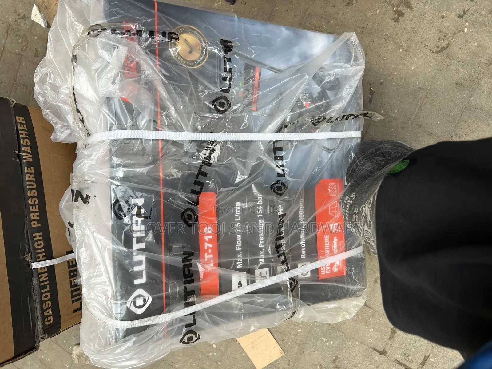 Lutian T-718 Gasoline High Pressure Washer.